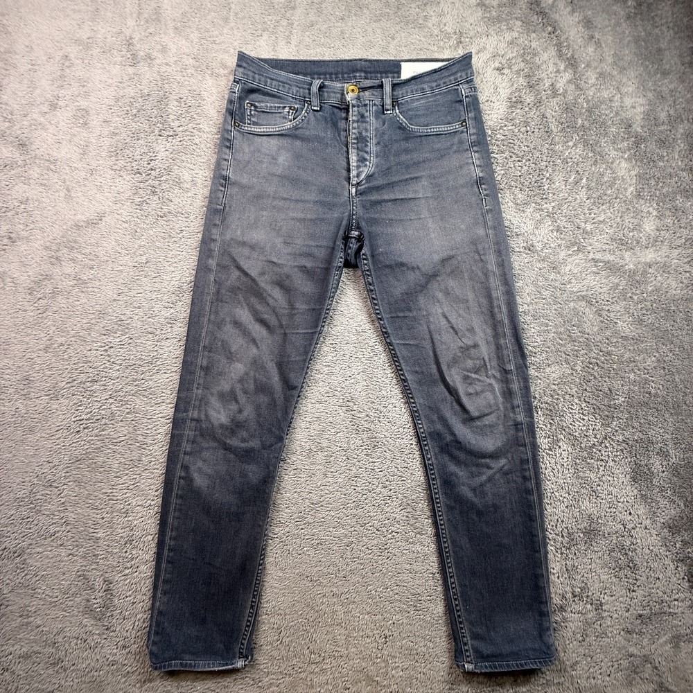 rag & bone Jeans Fit 2 Slim 29 Vintage Wash Fade Button Fly USA Made 29x28